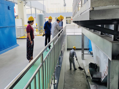 中建材投資副總裁鄭磊一行到訪南方水泥下屬企業